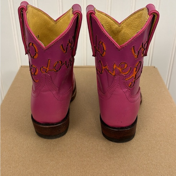 Miron Crosby NIB Love Rosebud Kids Boots - Picture 3 of 4